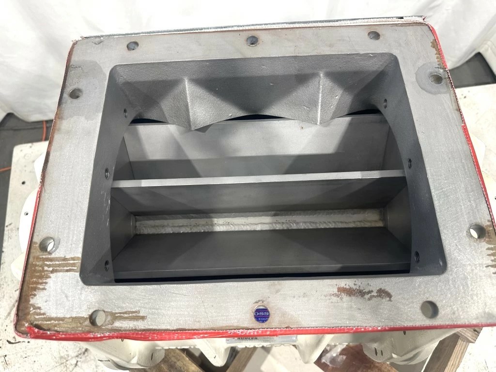 ITEM 2812 10” x 14” BUHLER ROTARY AIRLOCK MODEL USE 36/38 CARBON STEEL