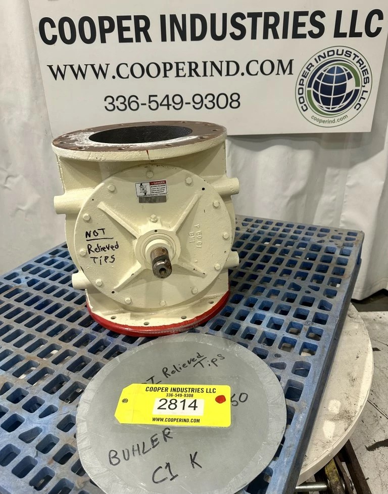ITEM 2814 10” DIAMETER BUHLER AIRLOCK MODEL USP 50 Cooper Industries LLC