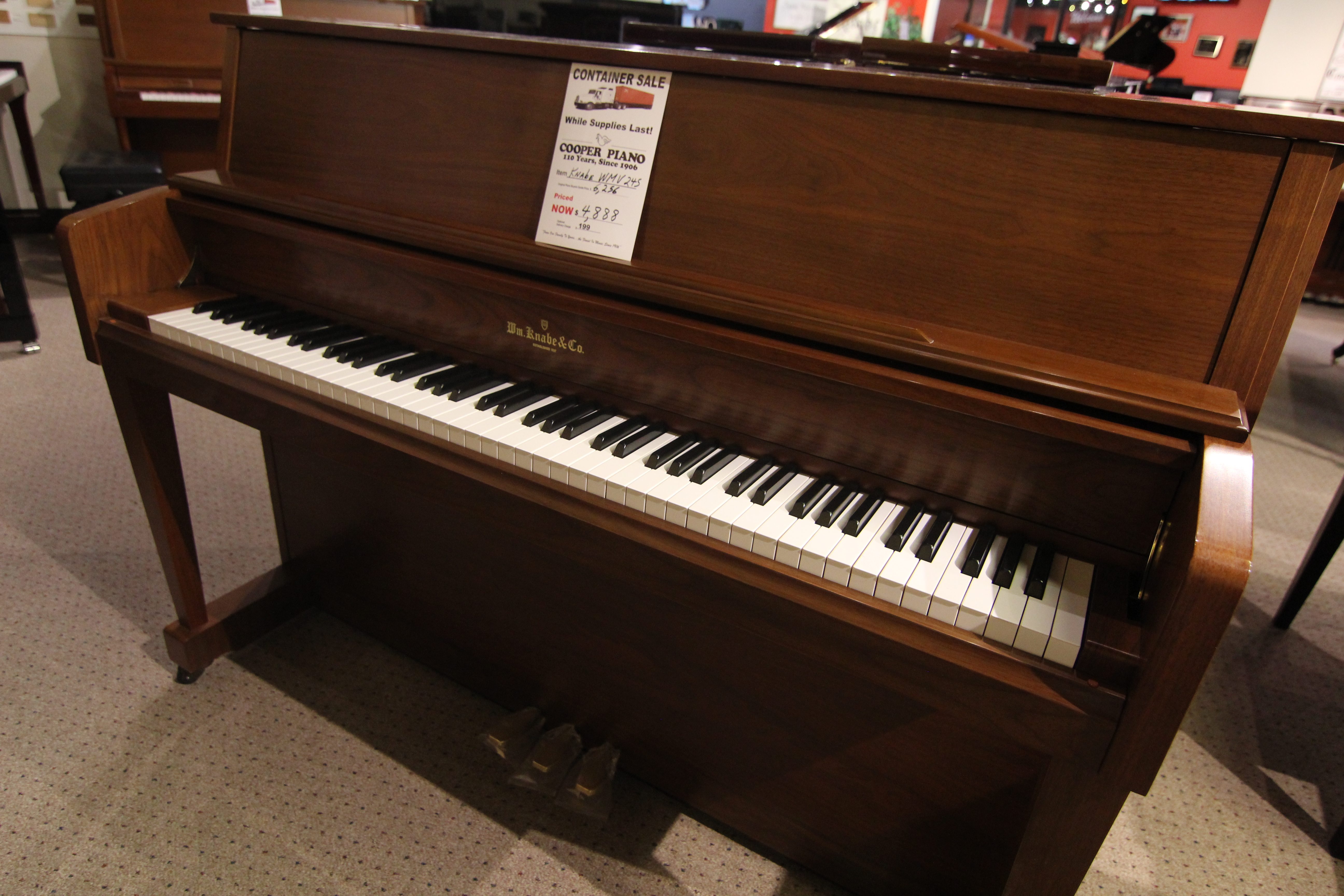 Knabe WMV 245 Cooper Piano