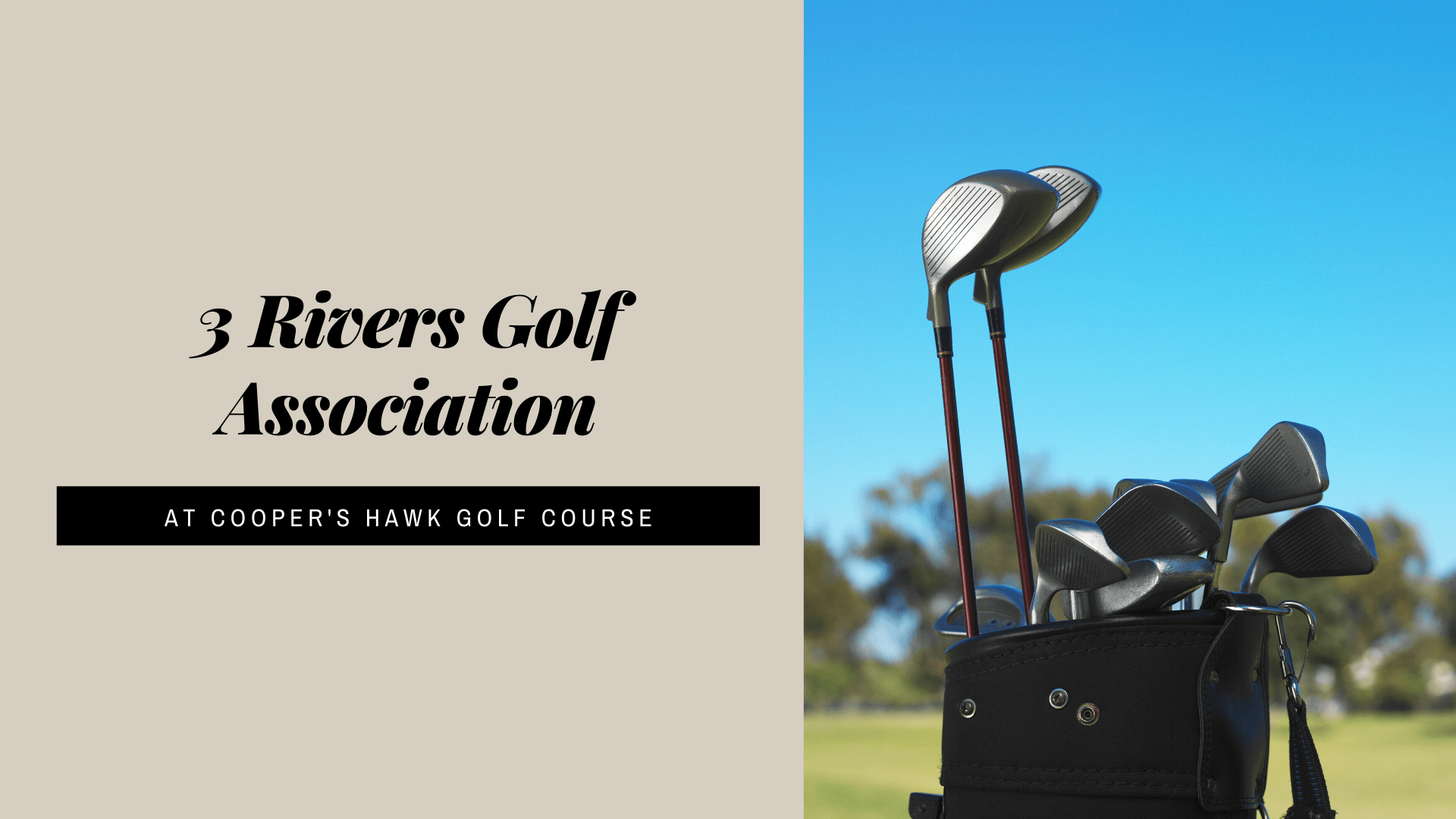 3 Rivers Golf Association Cooper's Hawk