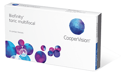 Biofinity® toric multifocal contact lenses | CooperVision Canada