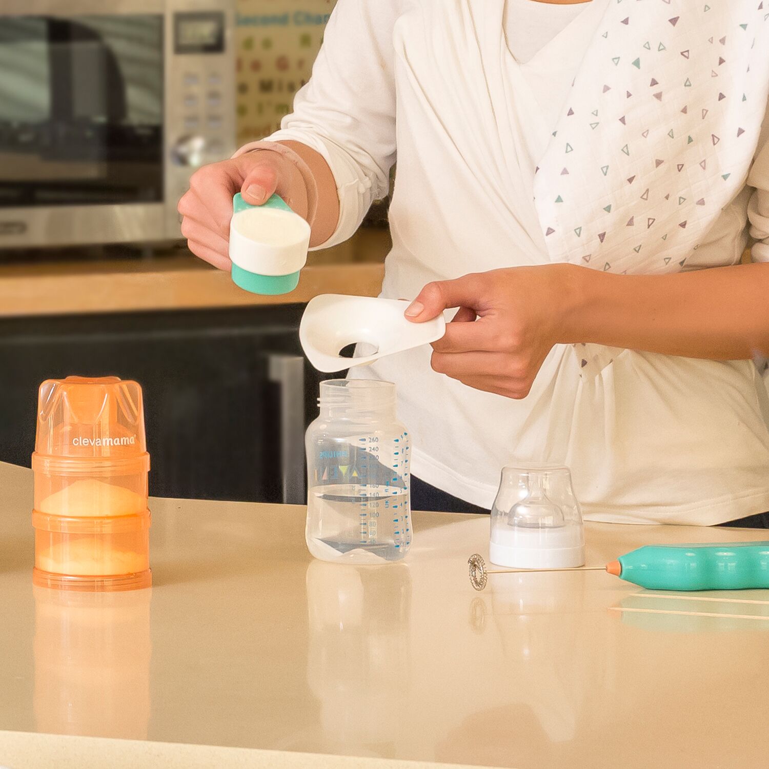 ClevaScoop® Baby Formula Scoop Set Coor Products