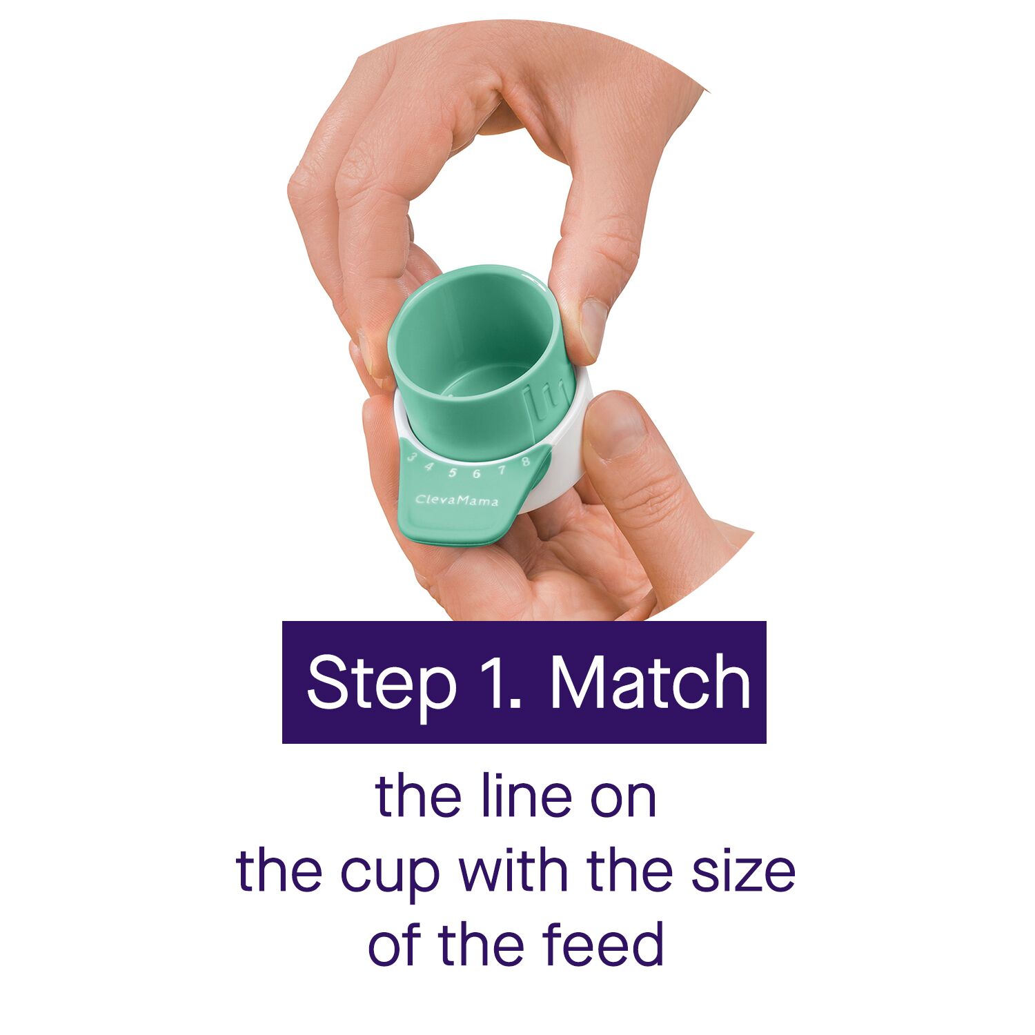 ClevaScoop® Baby Formula Scoop Set Coor Products