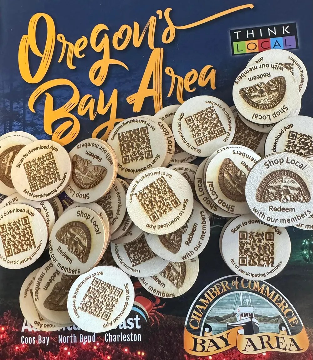 Chamber Coins Bay Area Chamber of Commerce Coos Bay, North Bend and