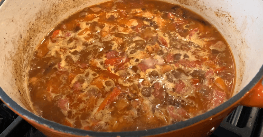 We copied Gordon Ramsay's Spicy Sausage Rice Coouge