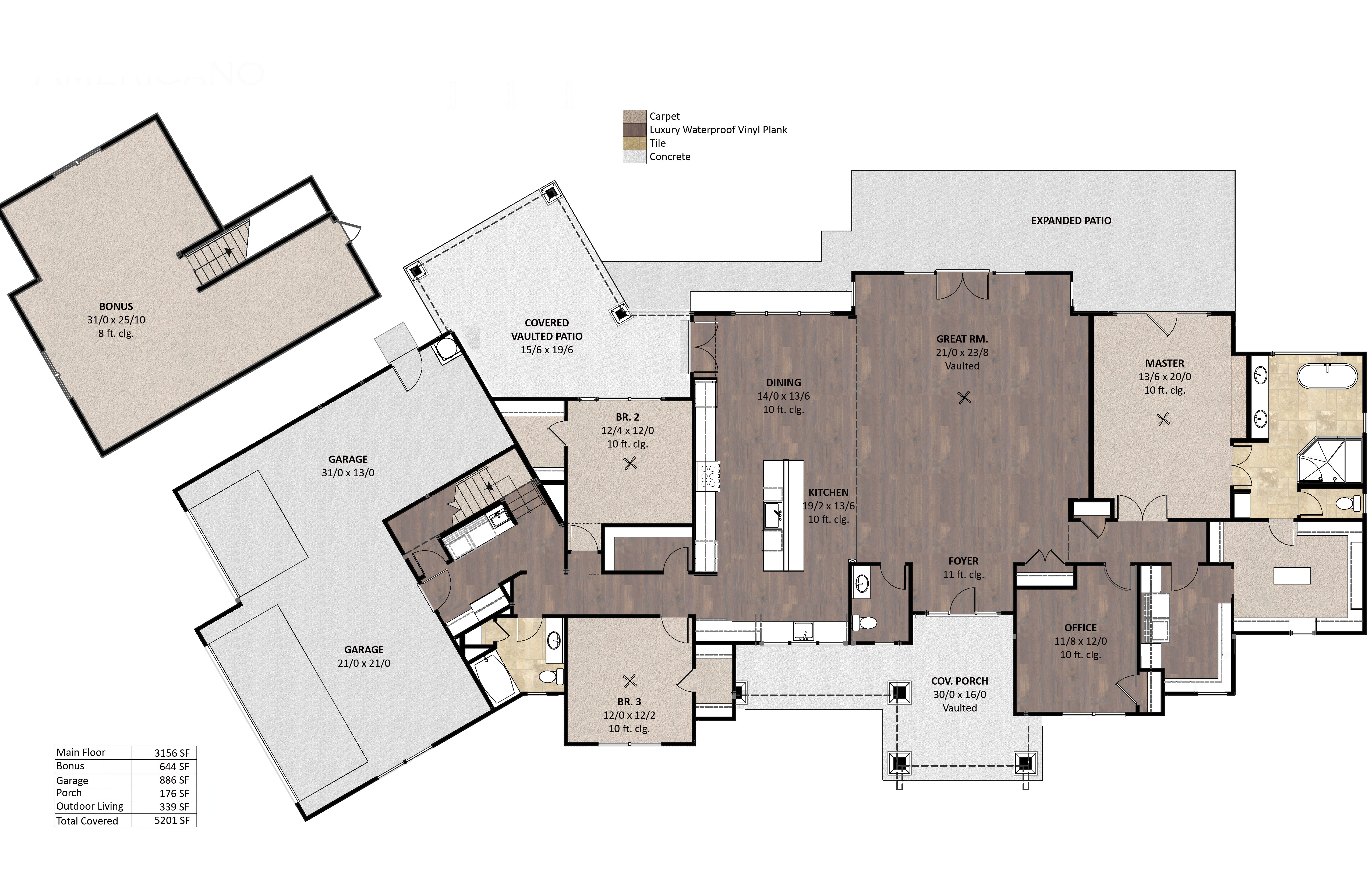 The Wilson Floor Plan