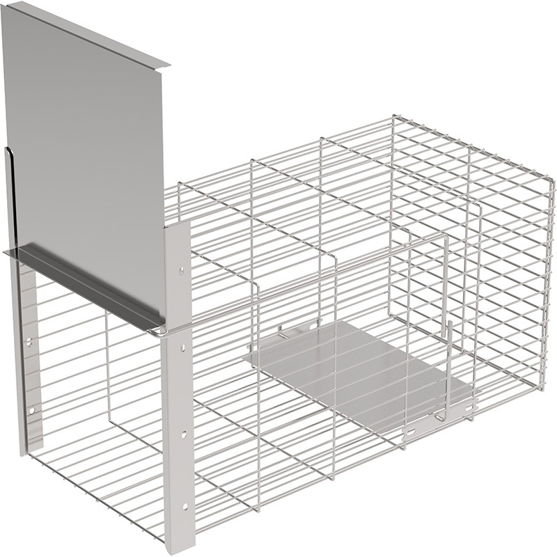 Galvanized rabbit trap