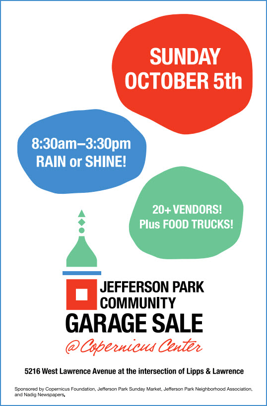 Jefferson Park Garage Sale Copernicus Center