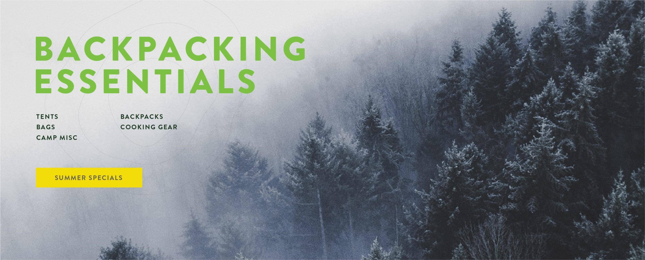 Mountain Equipment Recyclers CoPilot Creative // A Design + Branding