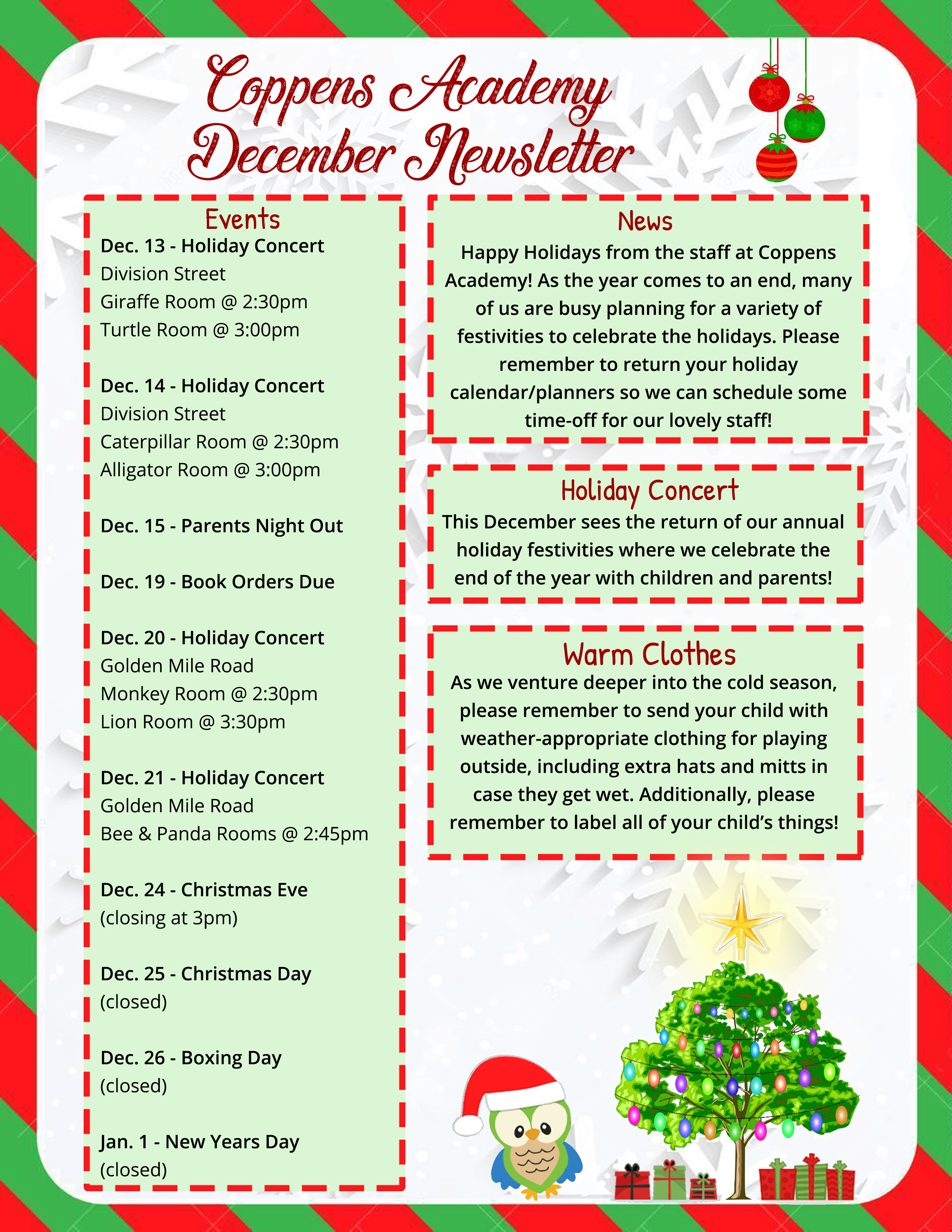 Newsletters Coppens Academy