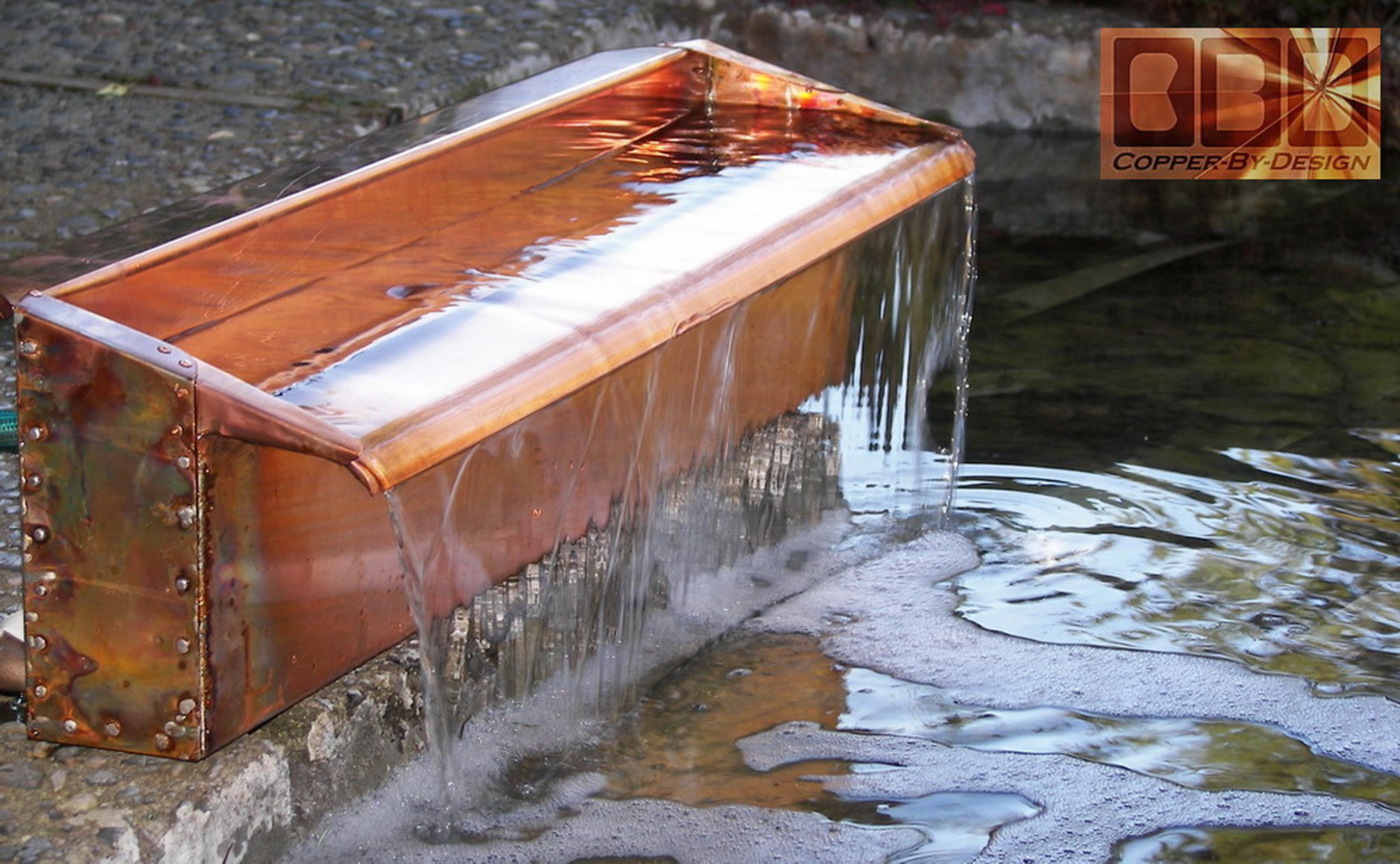 CBD's Custom Copper Water Features Page