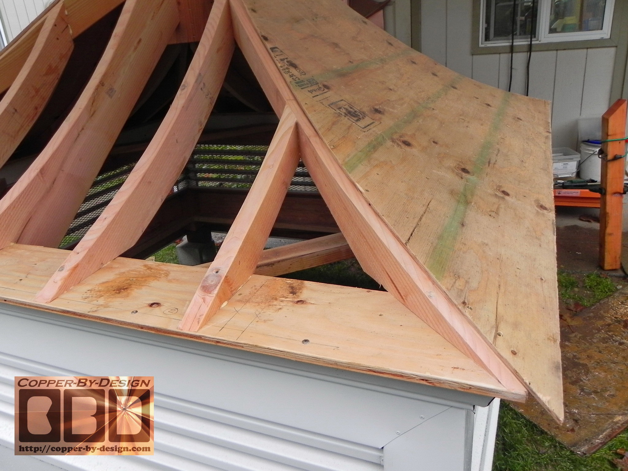 CBD's Edwards Custom Harwood Deck & Pergola Work Page
