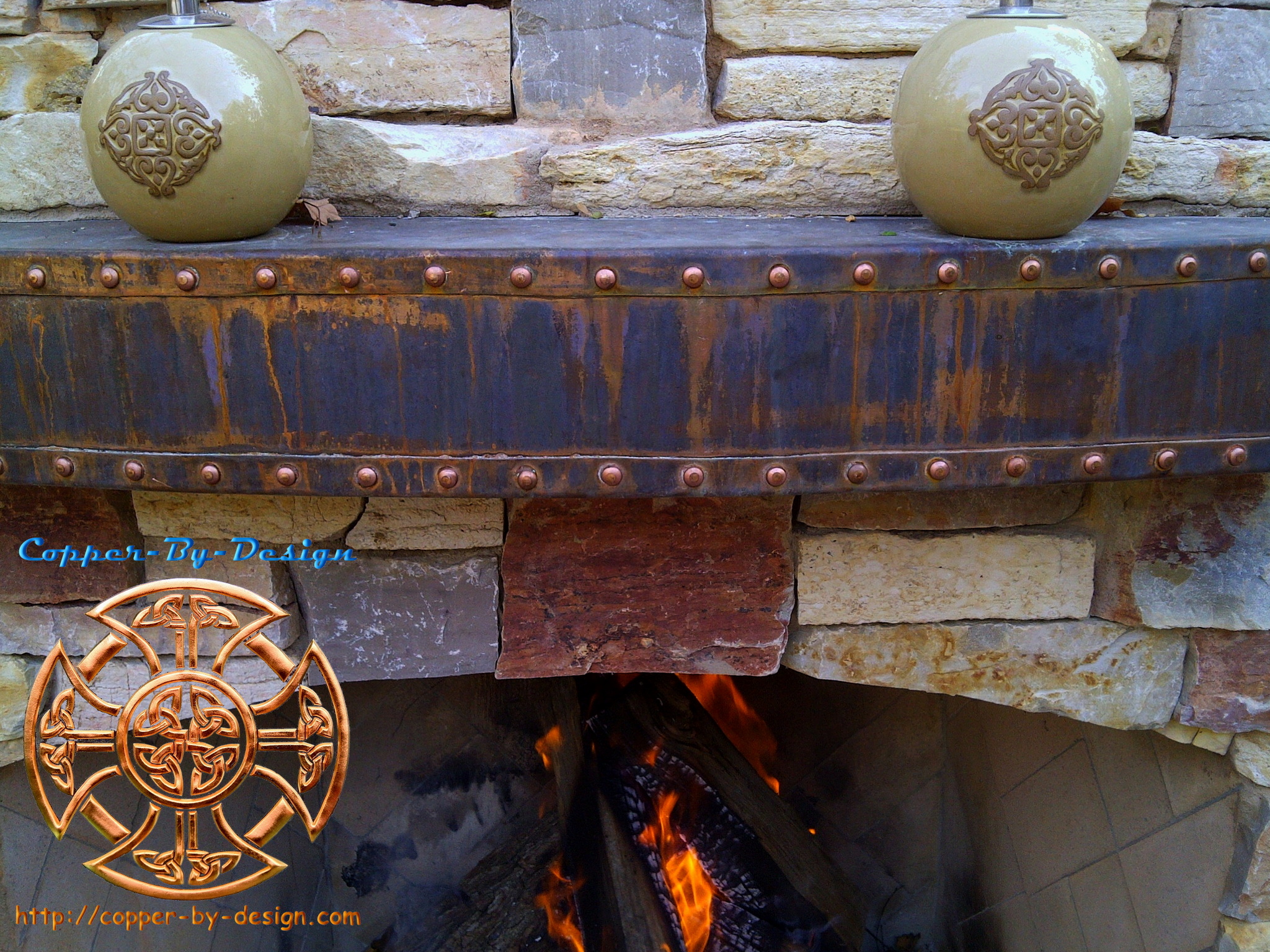 Cbd S Custom Copper Sheet Metal Fireplace Mantle Work Page
