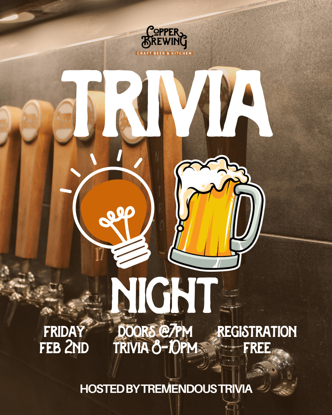 TRIVIA NIGHT Copper Brewing