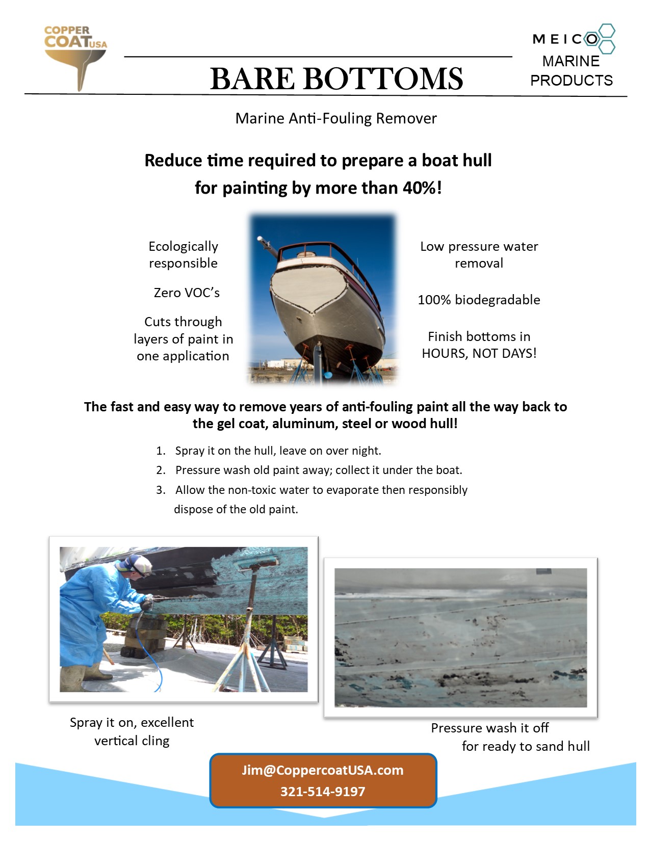 Coppercoat AntiFouling Epoxy much more than a marine bottom paint