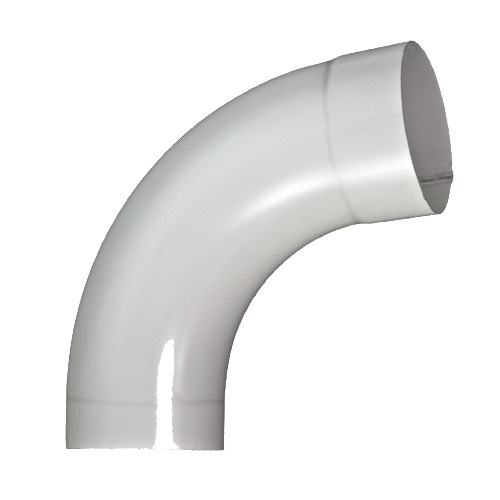 White Steel 85° Elbow Copper Gutter Supply Company