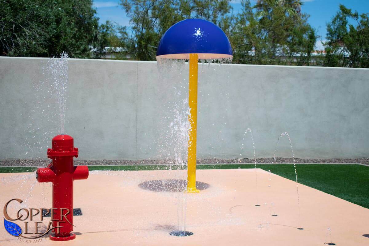 Splash Pad Design & Splash Pad Construction in Scottsdale, AZ