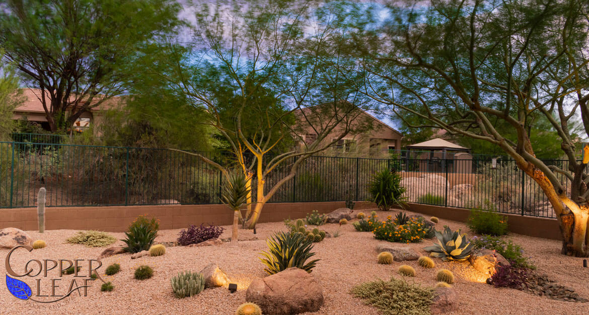 desertlandscaping Copper Leaf Pools