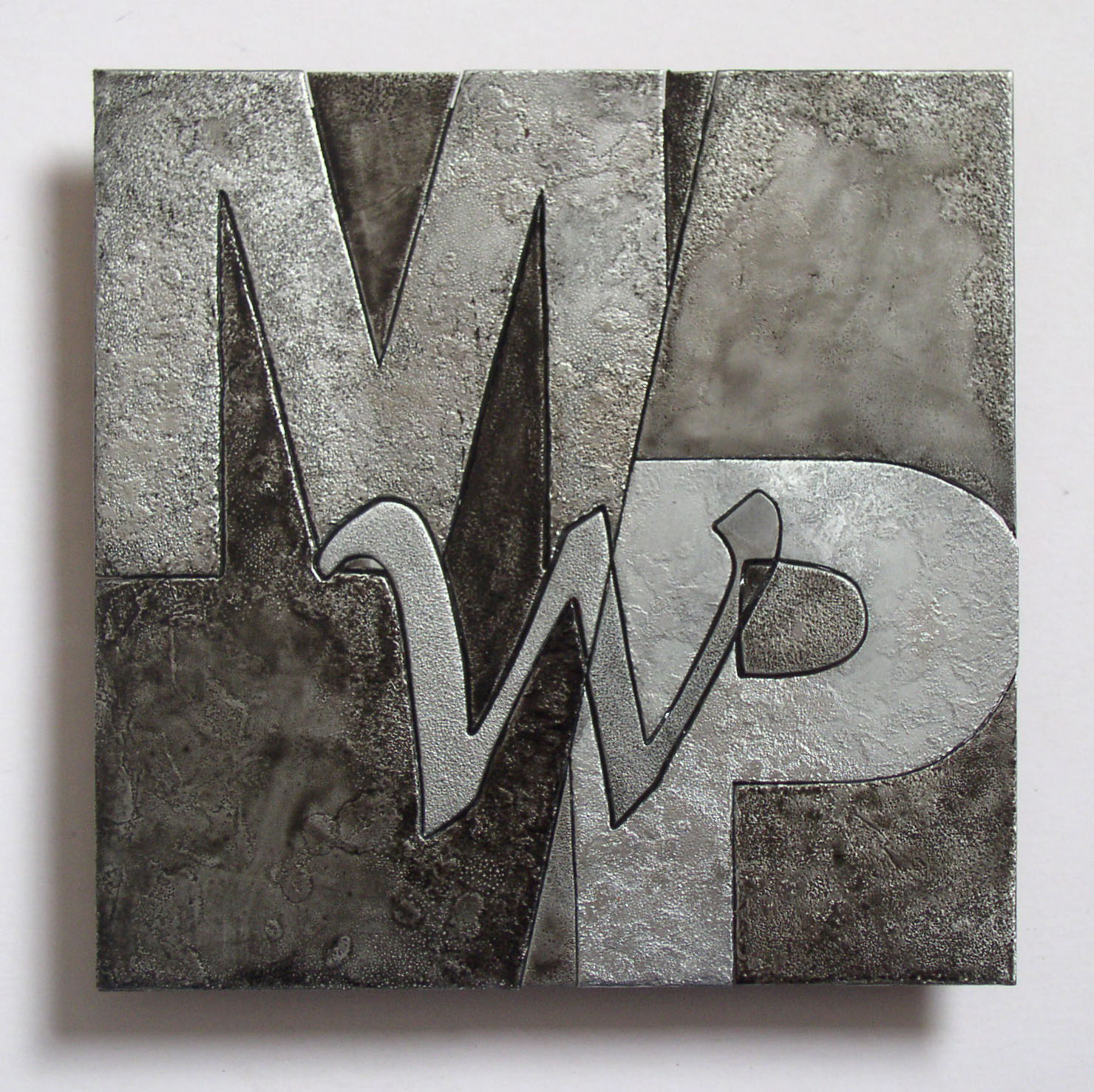 Metal Letter Art by Copper Leaf Studios