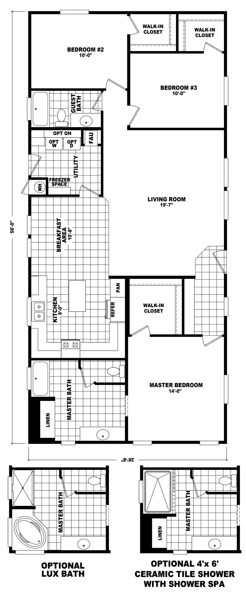 Custom manufactured homes El Mirage 55+ Community