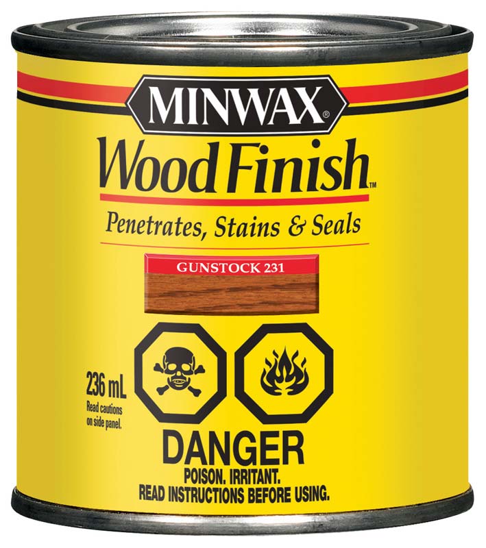 Wood Stain, GUNSTOCK, 236 ml, Minwax Wood Finish Products Copp's