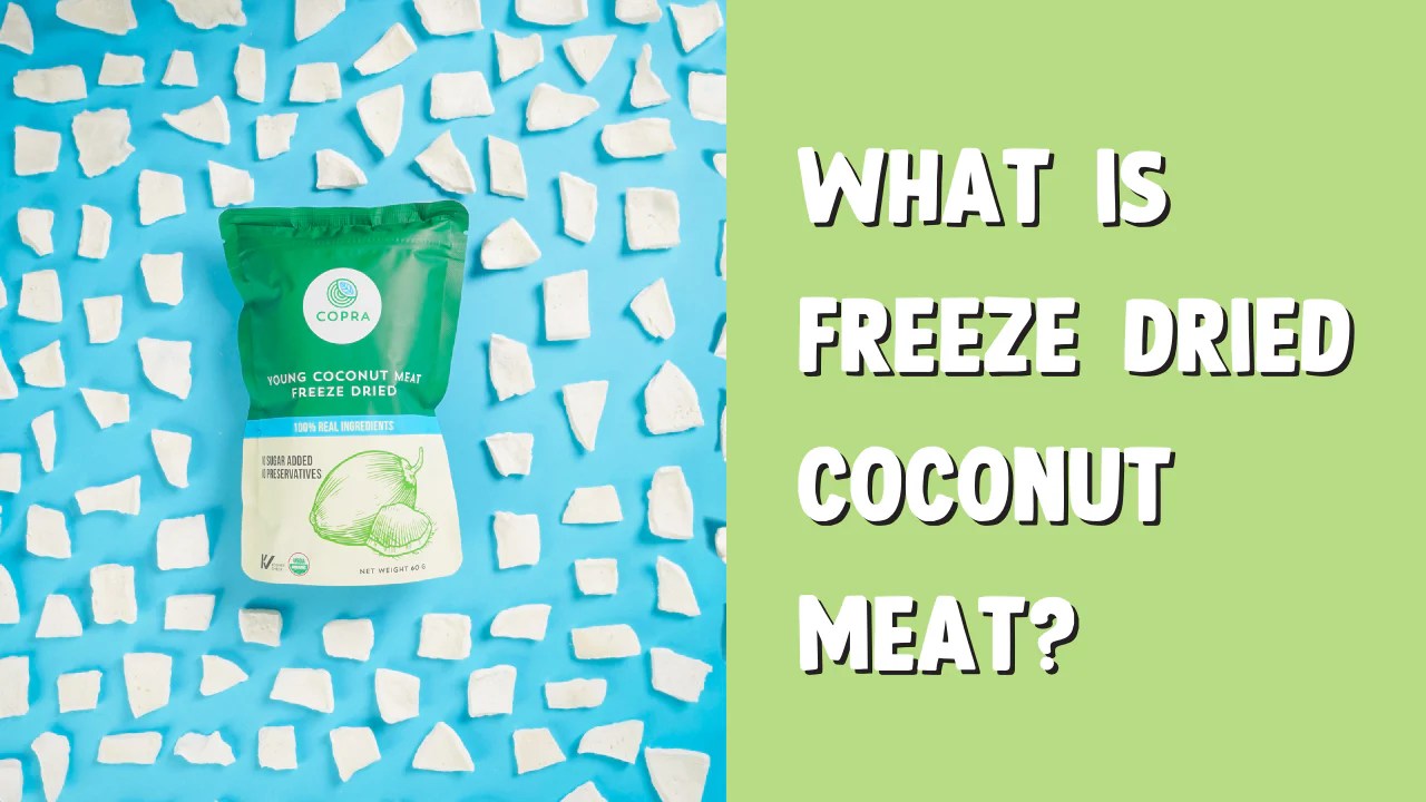 What is freezedried coconut meat? Copra Coconuts