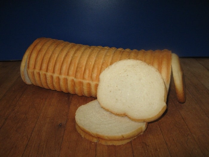 Cream Bread Round 18oz Sliced Cops & Doughnuts