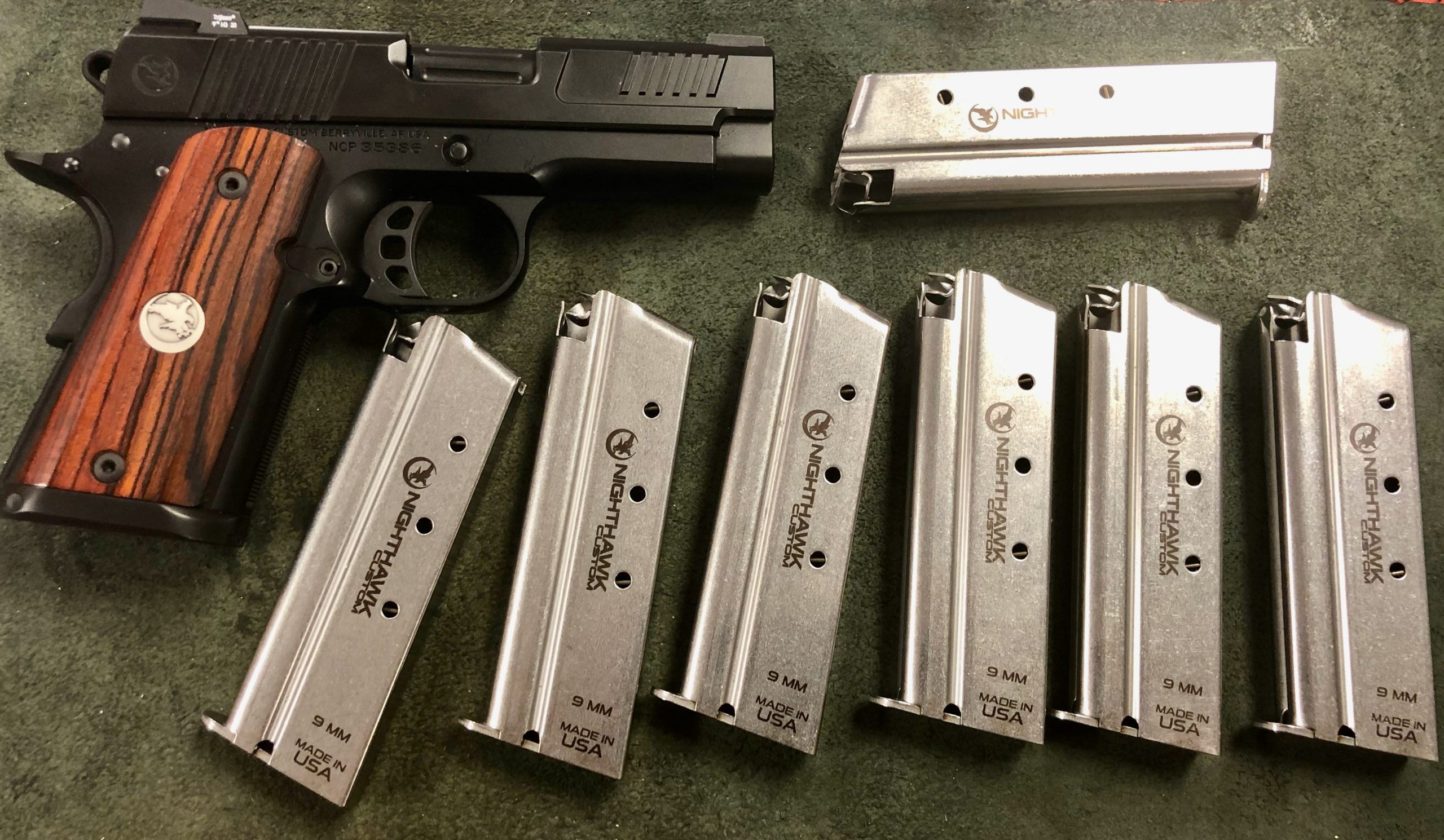 Nighthawk Custom 1911 Counselor 9mm C.O.P.S .