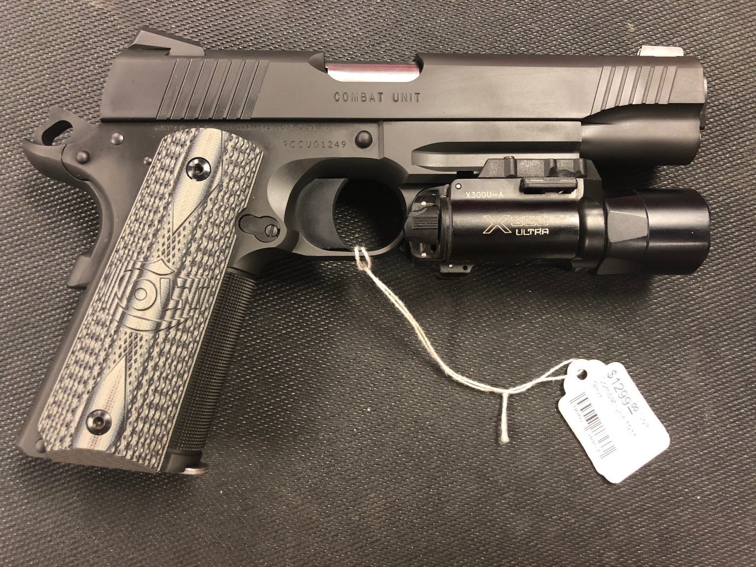 Colt 1911 Combat Unit 9mm w/ Surefire X300 C.O.P.S .