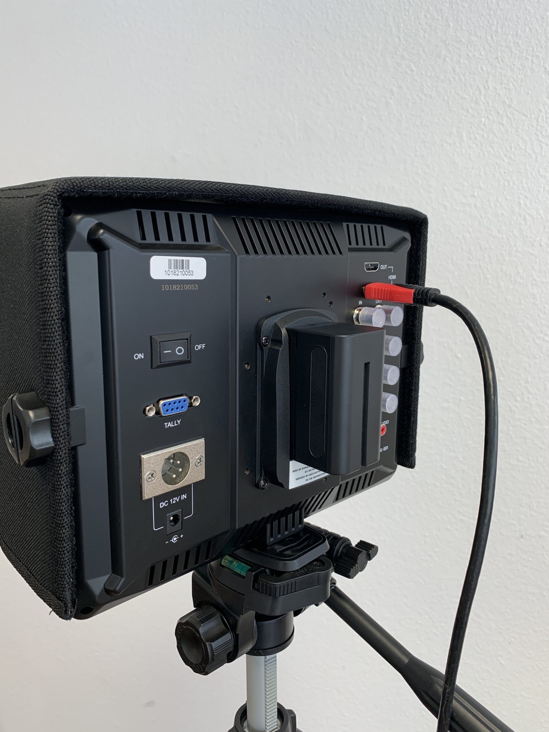 Beetronics Monitor 10 Zoll, Monitor Beetronics mit Stativ und Akku