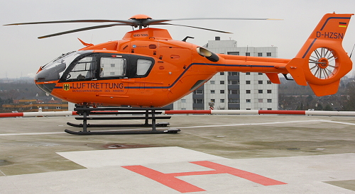 Erster Einsatz für Christoph 9 mit ZSH EC 135 T2i — CopterwebCopterweb