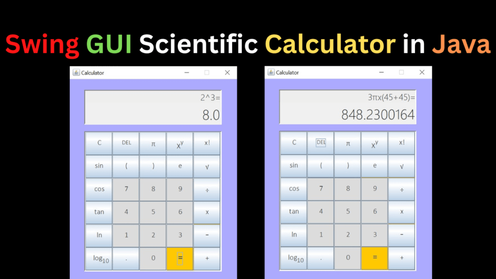 Scientific Calculator In Java CopyAssignment