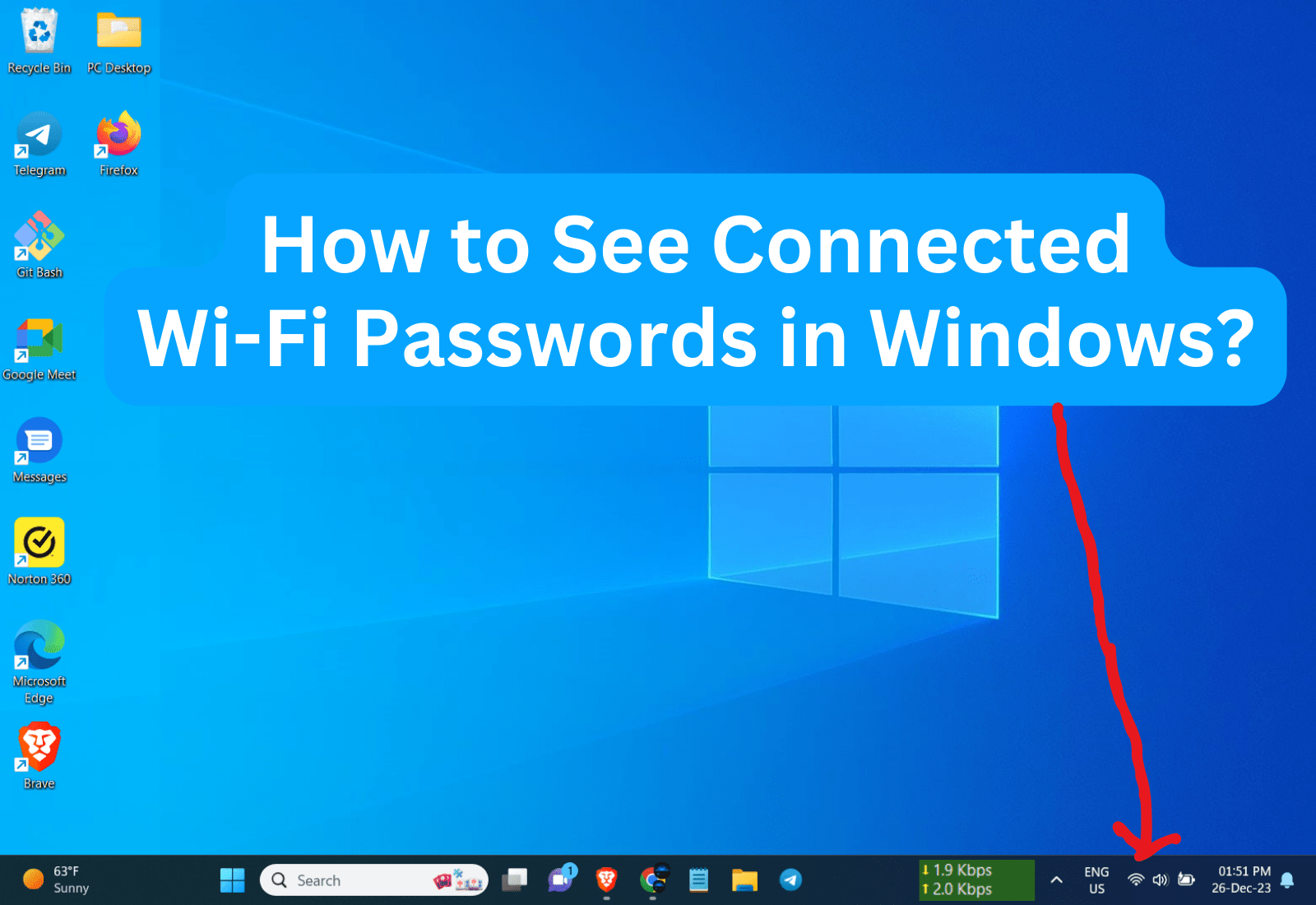 How To See Connected WiFi Passwords In Windows? CopyAssignment