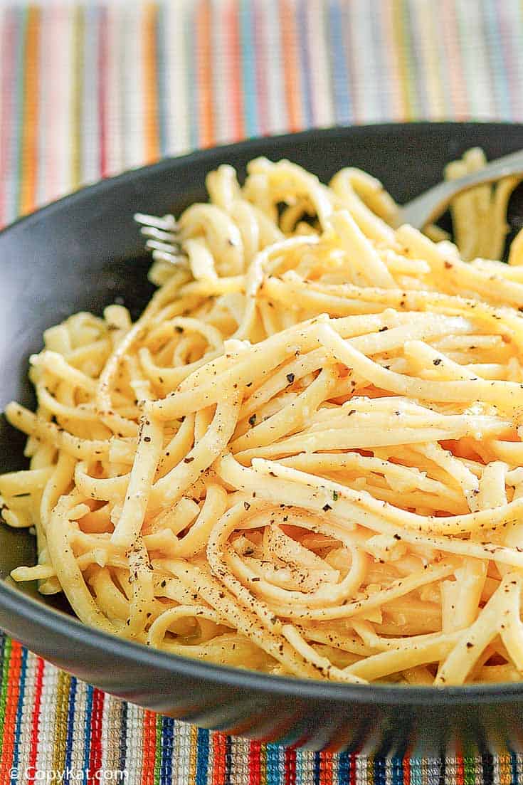 Pasta with Egg and Cheese CopyKat Recipes
