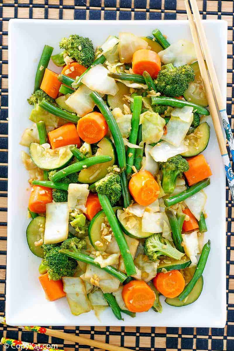 Mixed Chinese Vegetables