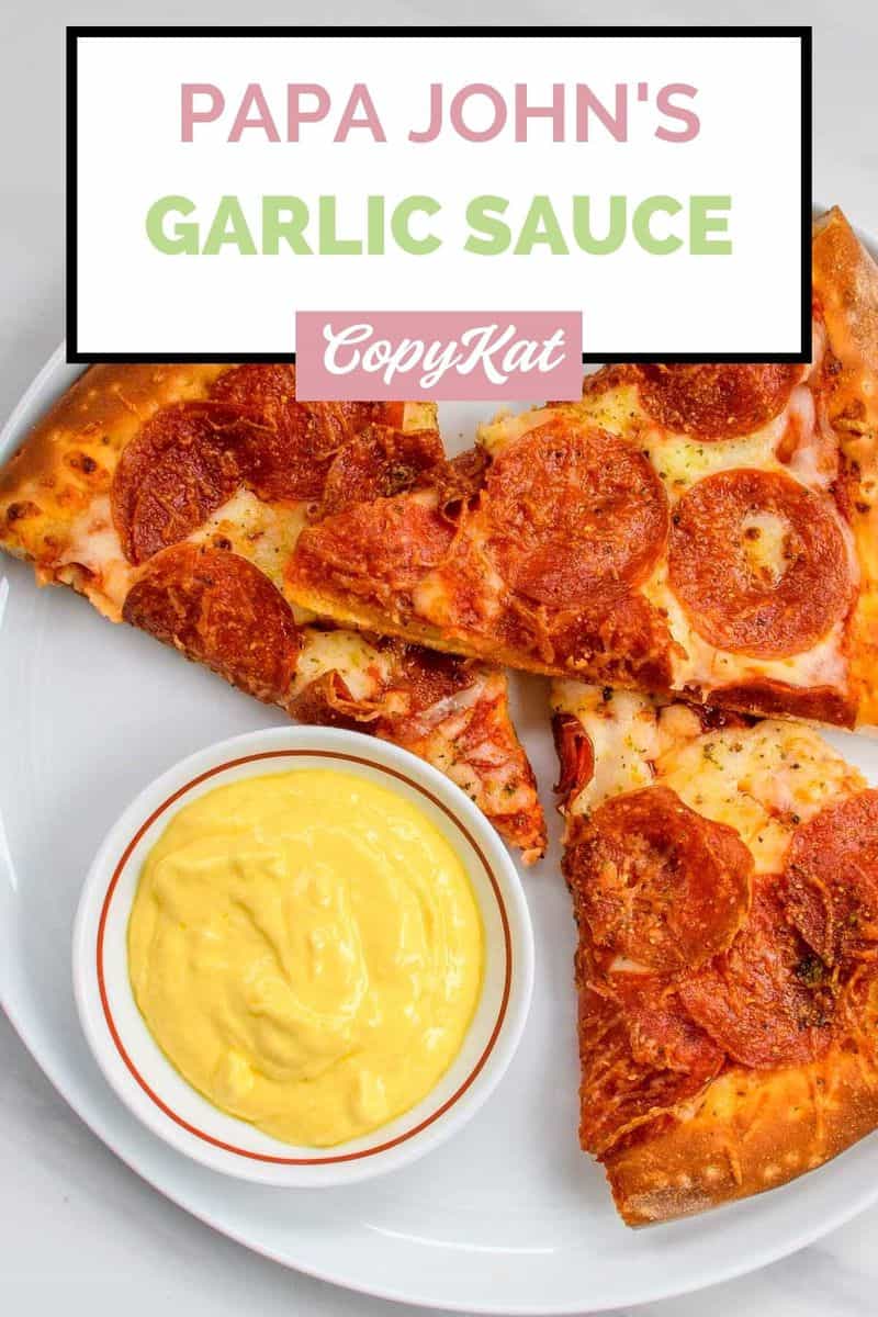 Best Papa John's Garlic Sauce Recipe CopyKat Recipes