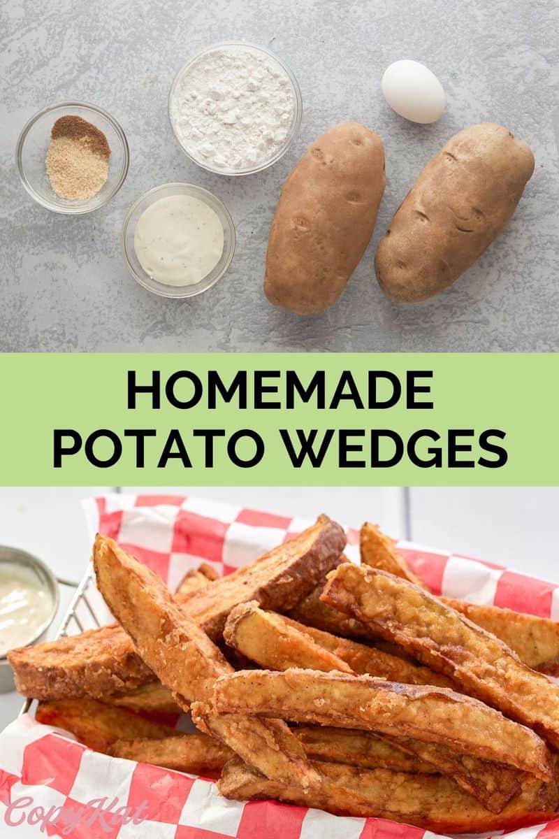 Best Homemade Potato Wedges (Crispy Fried) CopyKat Recipes