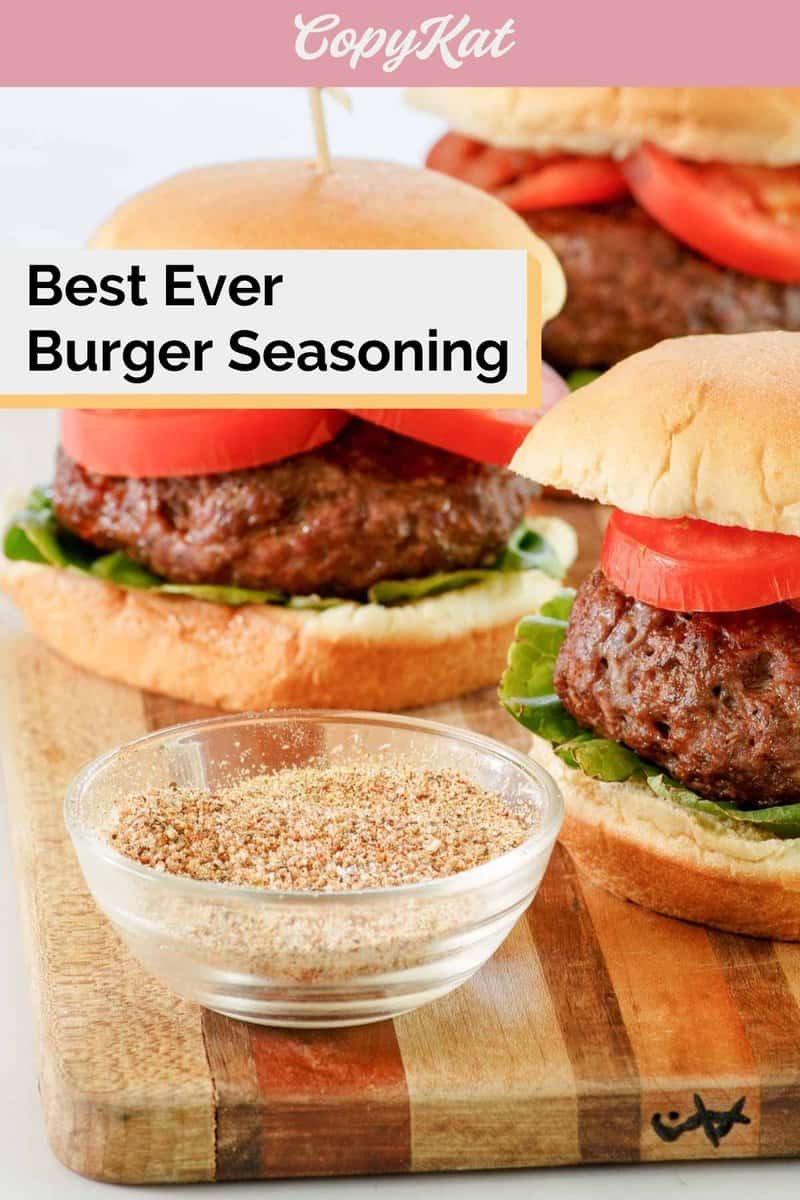 The best homemade burger seasoning recipe CopyKat Recipes