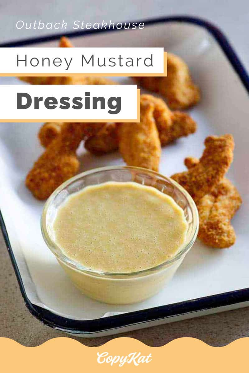 Outback Steakhouse Honey Mustard Dressing CopyKat Recipes