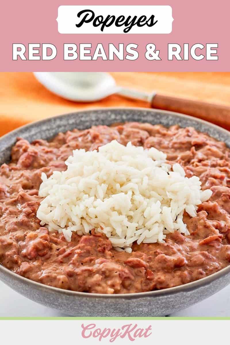 Copycat Popeyes Red Beans and Rice Recipe CopyKat Recipes