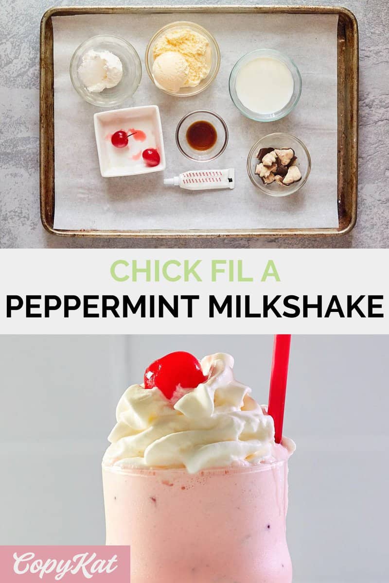 Chick Fil A Peppermint Milkshake Tasty Made Simple