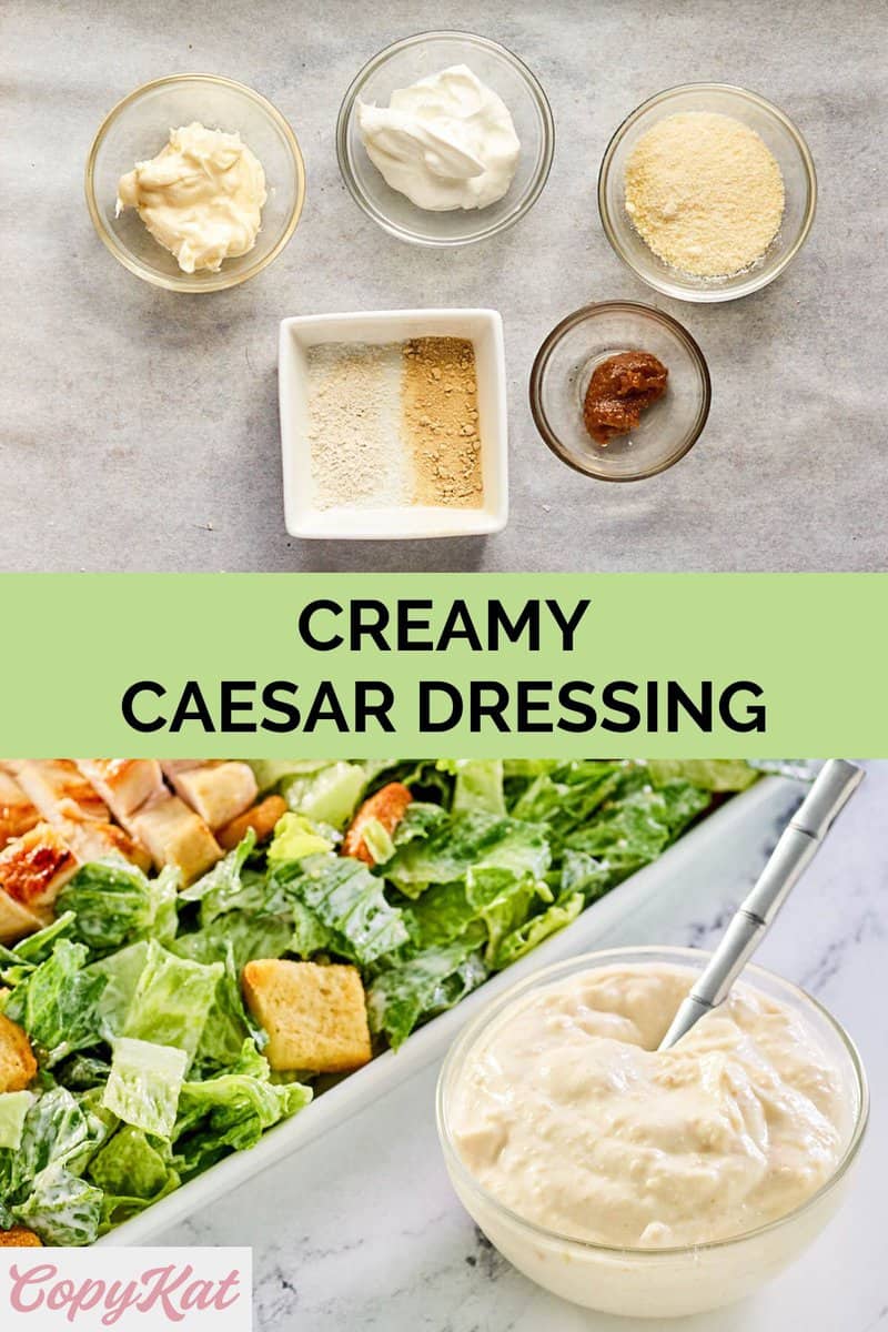 Easy Homemade Creamy Caesar Dressing CopyKat Recipes