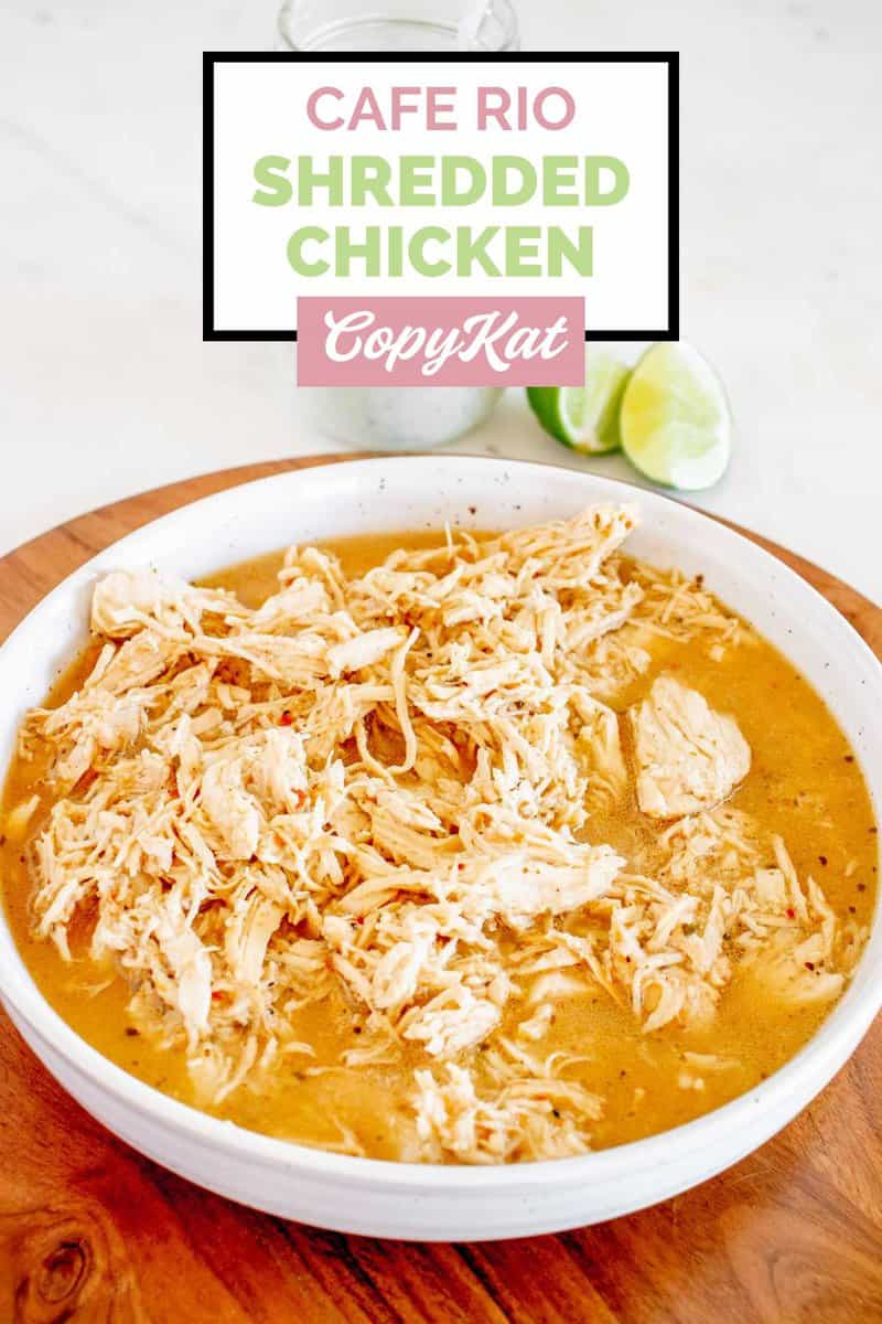 Cafe Rio Shredded Chicken 25Minute Instant Pot Recipe