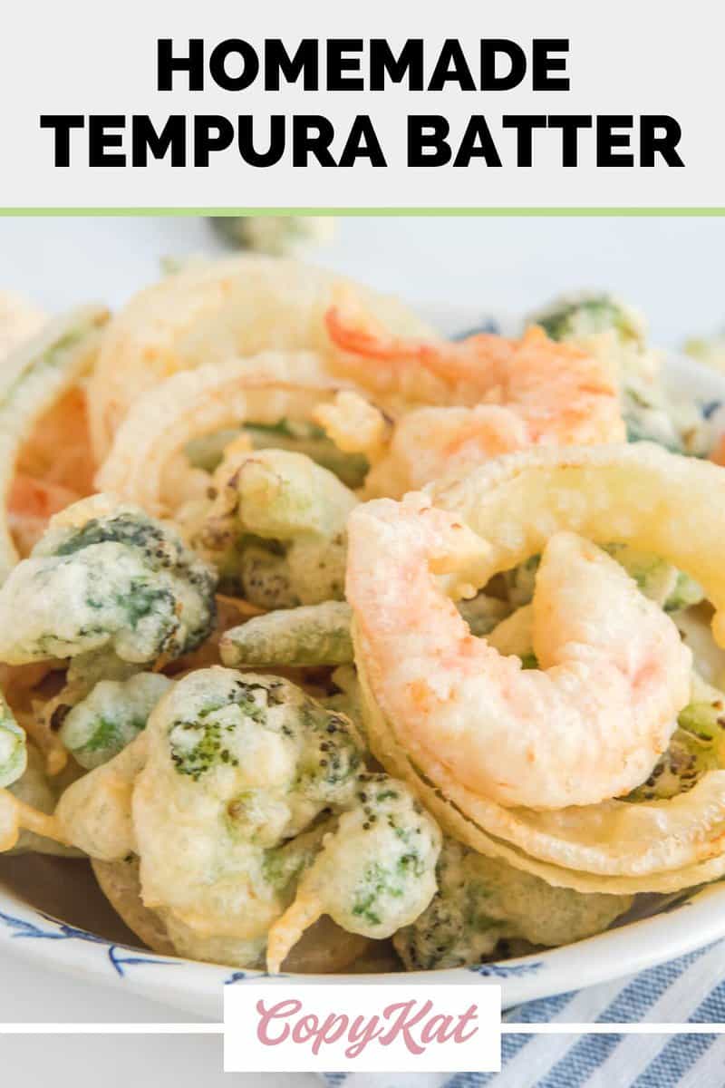 Simple Crispy Tempura Batter CopyKat Recipes Tasty Made Simple