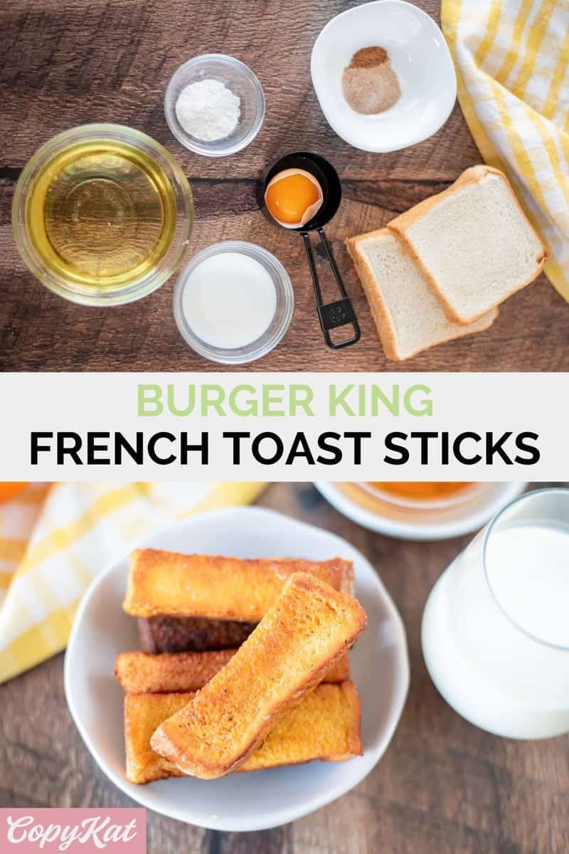 Burger King French Toast Sticks CopyKat Recipes