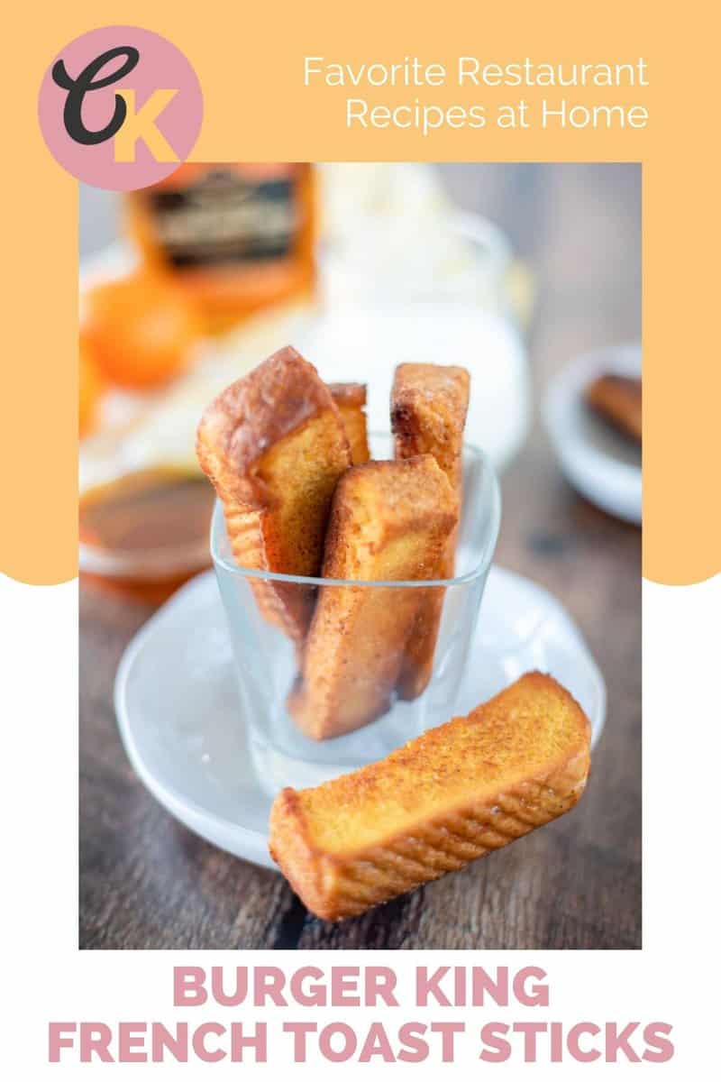 Burger King French Toast Sticks CopyKat Recipes