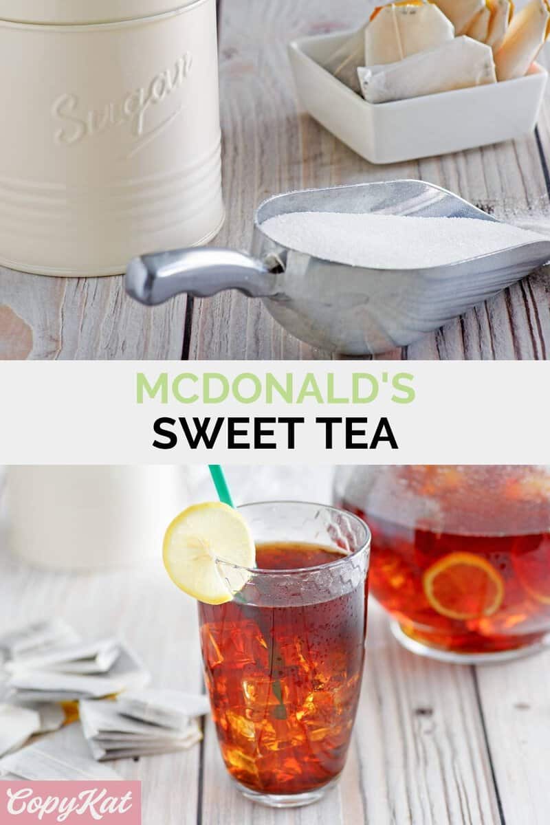 McDonald's Sweet Tea Recipe CopyKat Recipes