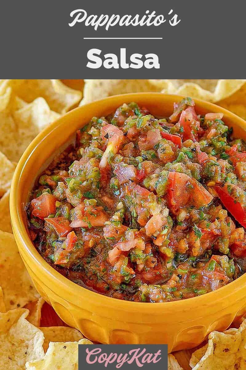 Pappasito's Salsa Fresh Roasted Salsa Recipe CopyKat Recipes