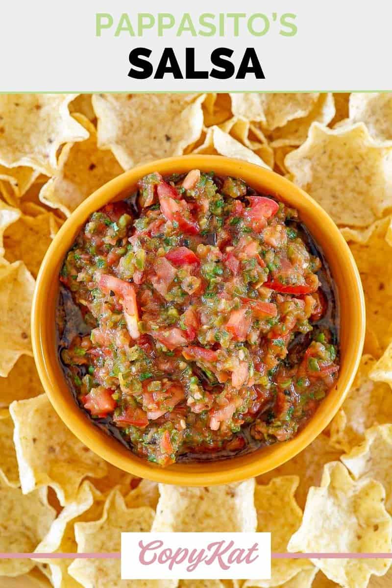 Pappasito's Salsa Fresh Roasted Salsa Recipe CopyKat Recipes
