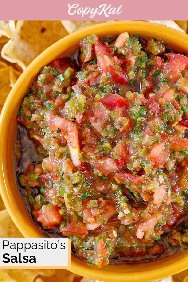 Pappasito's Salsa Fresh Roasted Salsa Recipe CopyKat Recipes